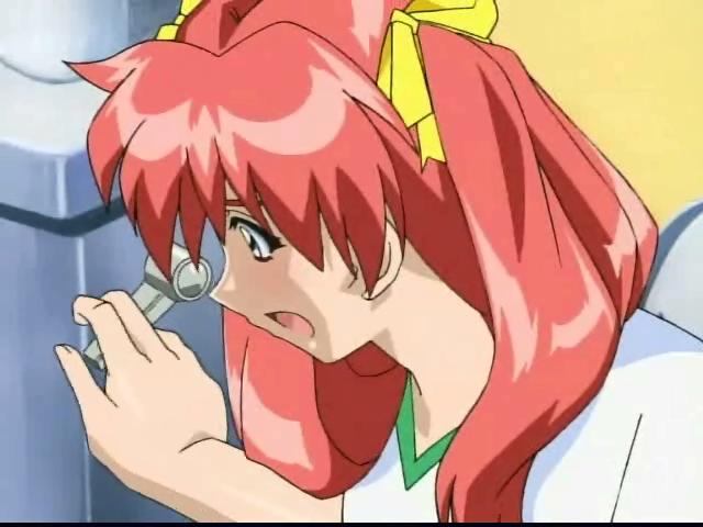 Cuddling hentai babe gets fucked doggy by a chubby dude