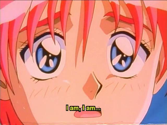 Dazzling blonde hentai babe riding a massive phallus in the bedroom