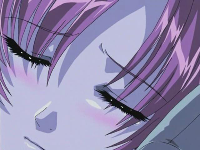 Enticing hentai cutie rubbing her slick pussy for her horny boyfriend