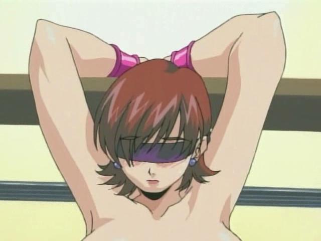 Eye folded hentai cutie squirting all over