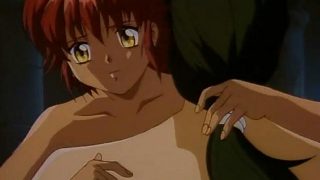 Fervid hentai seductress getting poisoned pussy licked by a horny dude