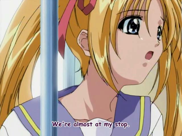 Nasty hentai seductress in pigtails getting teased by her handsome boyfriend