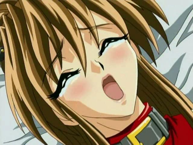 Raunchy hentai shemale licking a babe`s petite cunny with lust