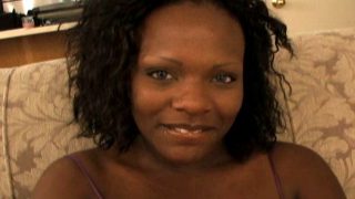 Seductive young black girlfriend Thick N Licious getting big hooters massaged