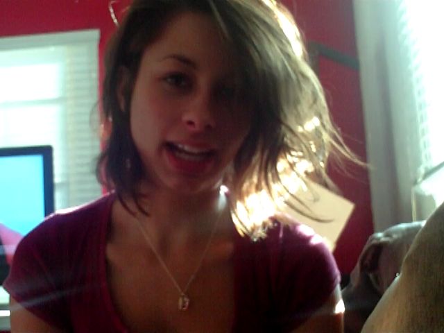 Sexy brown haired exgirlfriend hottie Riley Jensen playing with a hard penis