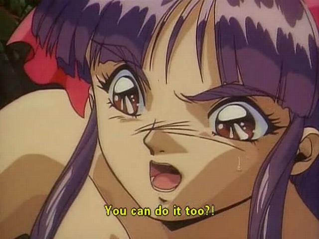 Spirited hentai she-male fucking a babe`s slick beaver