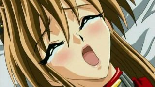 Tempting hentai she-male licking a babe`s petite beaver