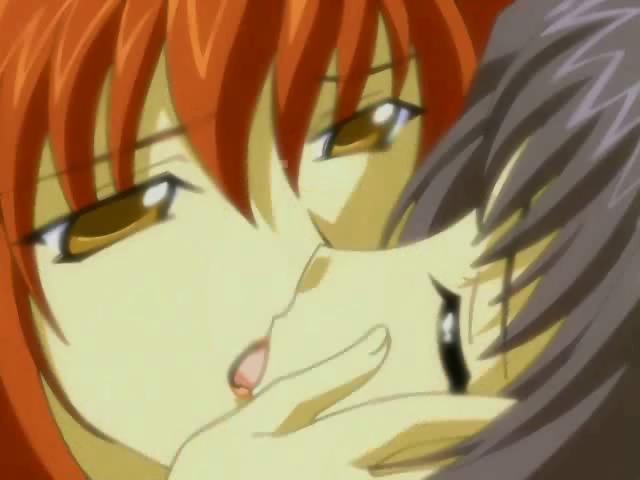 Two gorgeous hentai shemales making love in bedroom