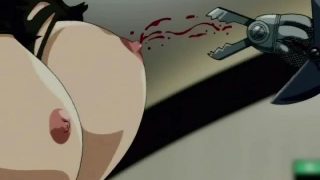 Hot hentai slave getting tied up upside down and small cooshie tortured by a crazy dude