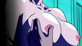 Lonely hentai chick gets fucked in the locker-room