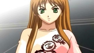 Sexy hentai babes fight in the gym