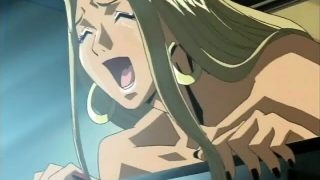 Sexy hentai chick sucks big rock hard hentai prick