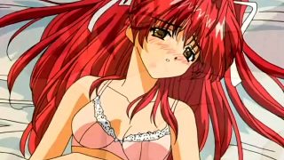 Sexy hentai redhead gets her pussy licked until her pussy is all wet