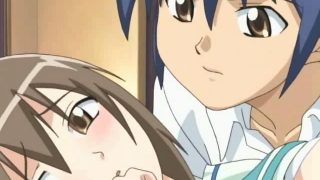Sweety hentai schoolgirl getting little pussy fingered and drilled by a thick cock