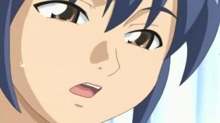 Tempting brunette hentai sugar getting delicious slit licked in bedroom